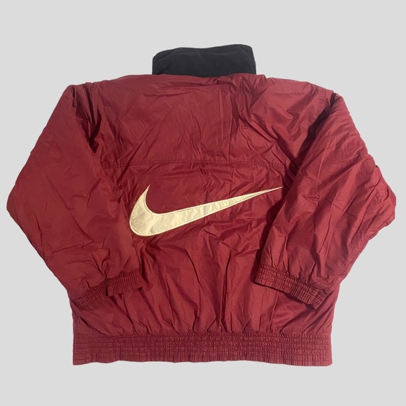 ⭐️ Vintage Nike Jacket with canvas accents and packable hood - Picture 3 of 6